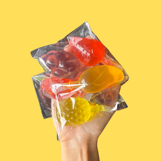Wobbly Jelly Fruits - 3pk