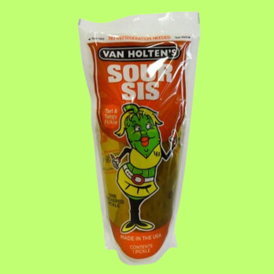 Van Holten's Sour Sis Pickle In A Pouch